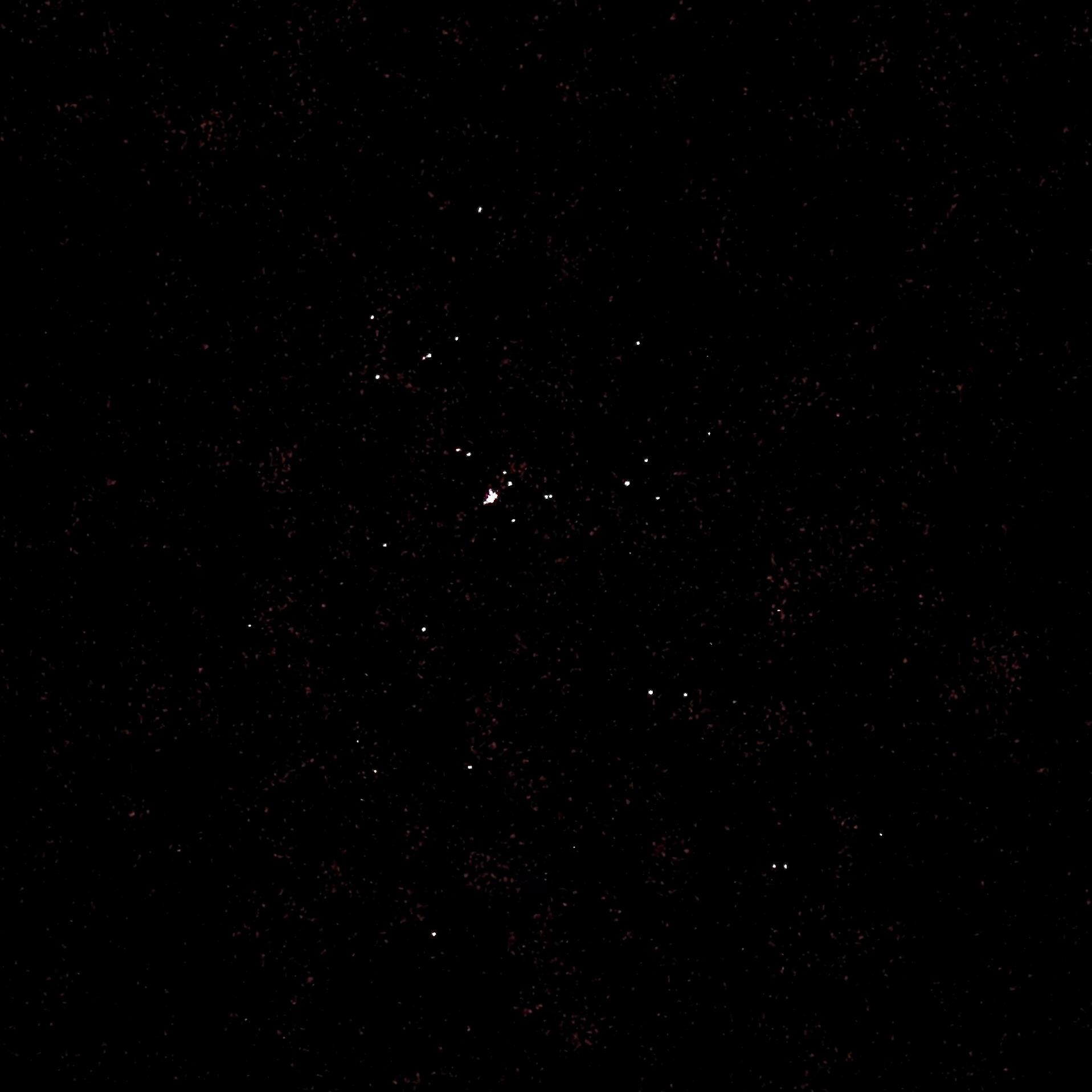 Photo d'un double amas d'étoiles'